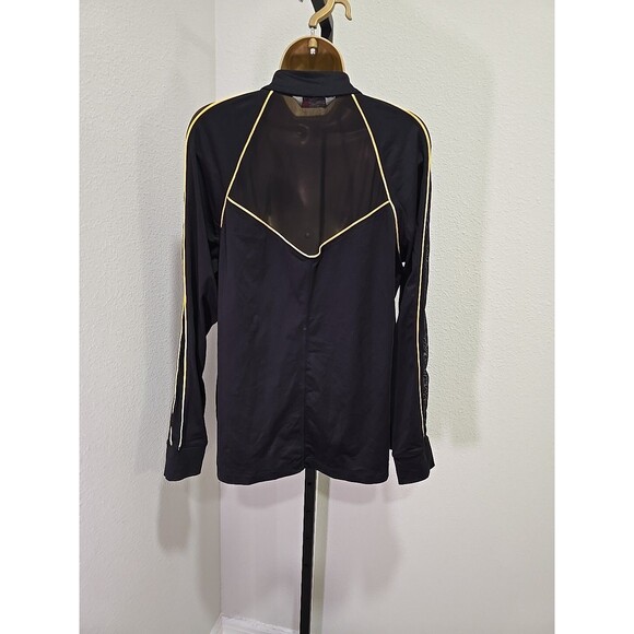 Performance Mesh Full Zip Black Boston Proper Athletic Jacket Womens Lge Sporty - Picture 4 of 8